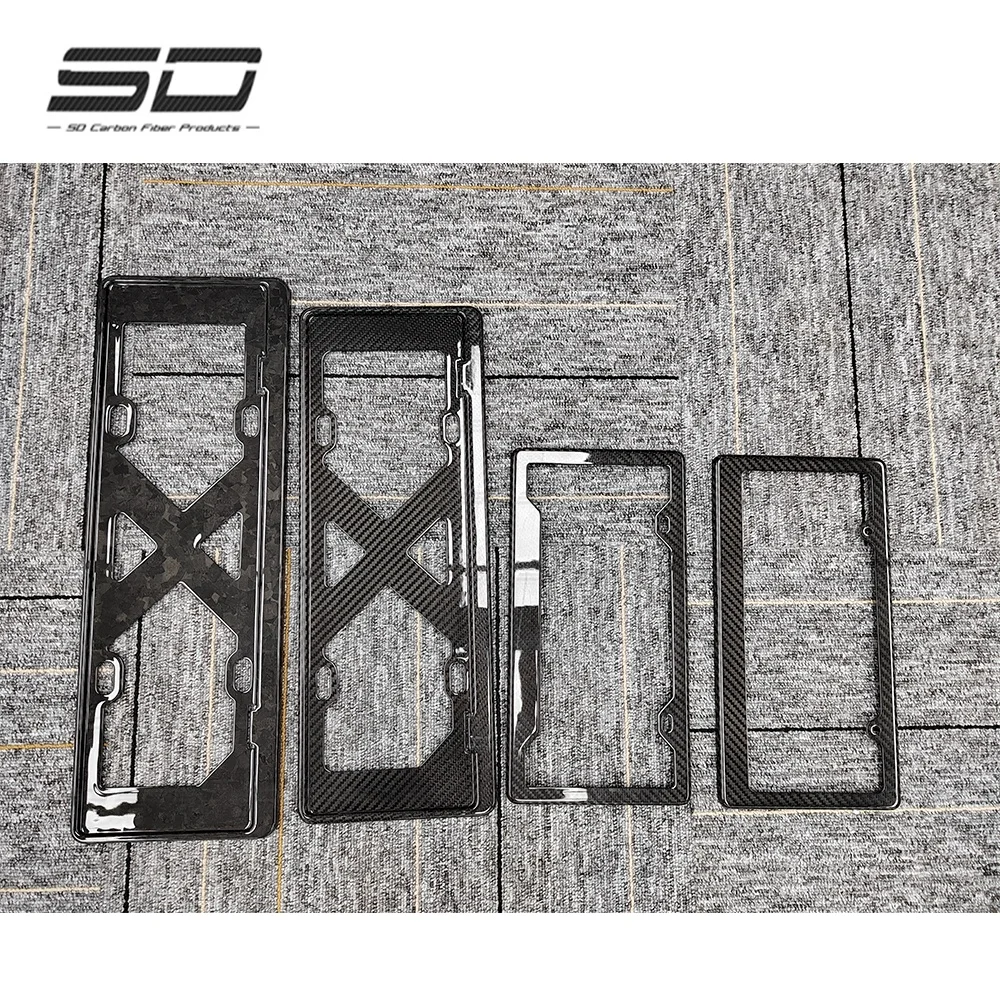 High Quality Dry Carbon Fiber License Plate Frame for All Cars
High Quality Dry Carbon Fiber License Plate Frame for All Cars