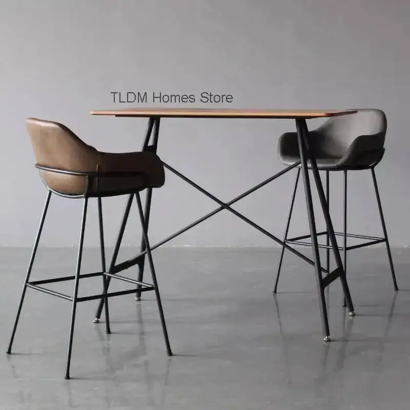 Reception Backrest High Chairs Counter Party Creative Apartment Bar Chairs Island Comfortable Restaurante Muebles Home Furniture
Reception Backrest High Chairs Counter Party Creative Apartment Bar Chairs Island Comfortable Restaurante Muebles Home Furniture