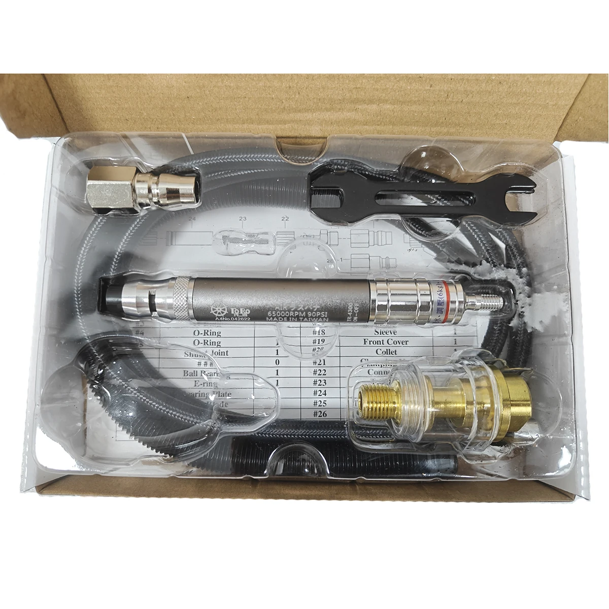 AhuHardware 1/4" Mini High-speed Pneumatic Grinding Machine Pen with Air Tube for Hardware Mold / Steam Locomotive
AhuHardware 1/4" Mini High-speed Pneumatic Grinding Machine Pen with Air Tube for Hardware Mold / Steam Locomotive