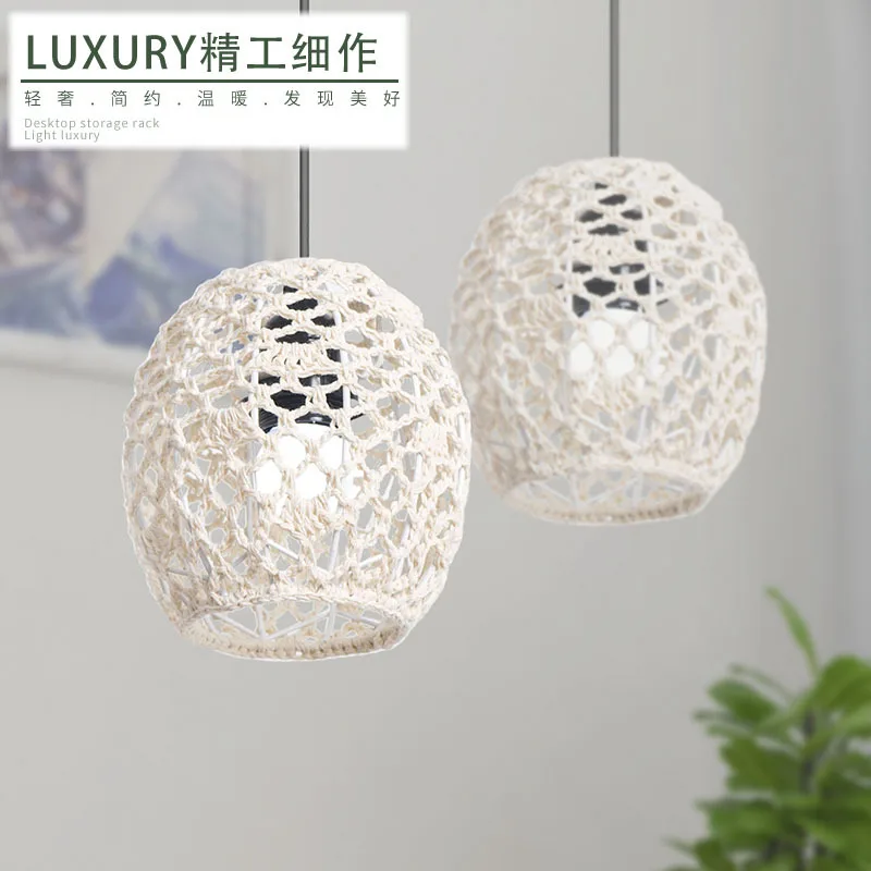 Художественный креативный светильник, абажур, подвесной светильник, уникальный декоративный чехол ручной работы, тканый абажур, бумажное освещение в стиле бохо, шикарное
Художественный креативный светильник, абажур, подвесной светильник, уникальный декоративный чехол ручной работы, тканый абажур, бумажное освещение в стиле бохо, шикарное