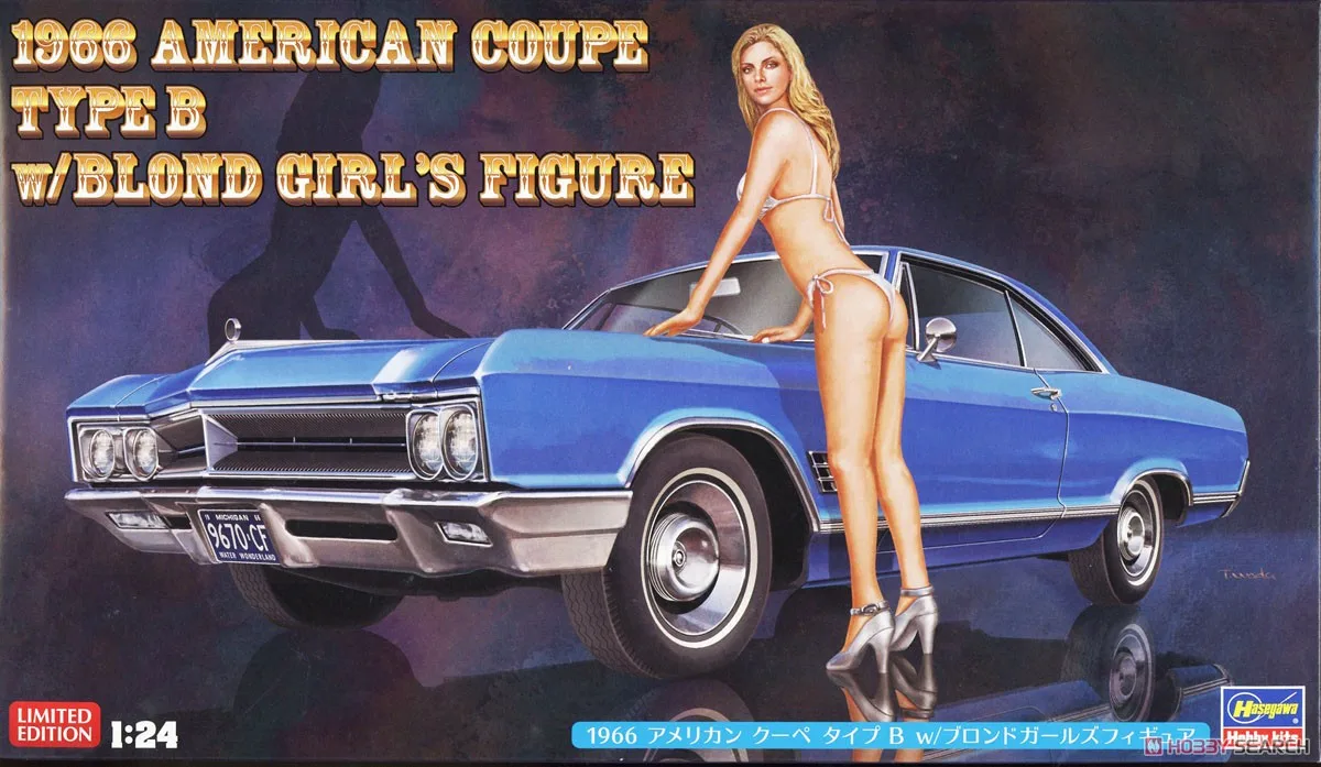 Hasegawa 52213 Static Assembled Car Model Toy 1/24 Scale For Buick Wildcat Coupe 1966 and Blonde Model Car Kit
Hasegawa 52213 Static Assembled Car Model Toy 1/24 Scale For Buick Wildcat Coupe 1966 and Blonde Model Car Kit