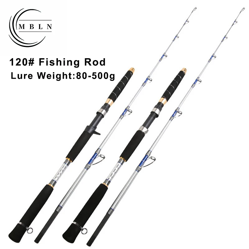 MBLN 2-Section Heavy Fishing Rod for Saltwater Offshore Boat Jigging Spinning Casting Glass Lure Rod
MBLN 2-Section Heavy Fishing Rod for Saltwater Offshore Boat Jigging Spinning Casting Glass Lure Rod