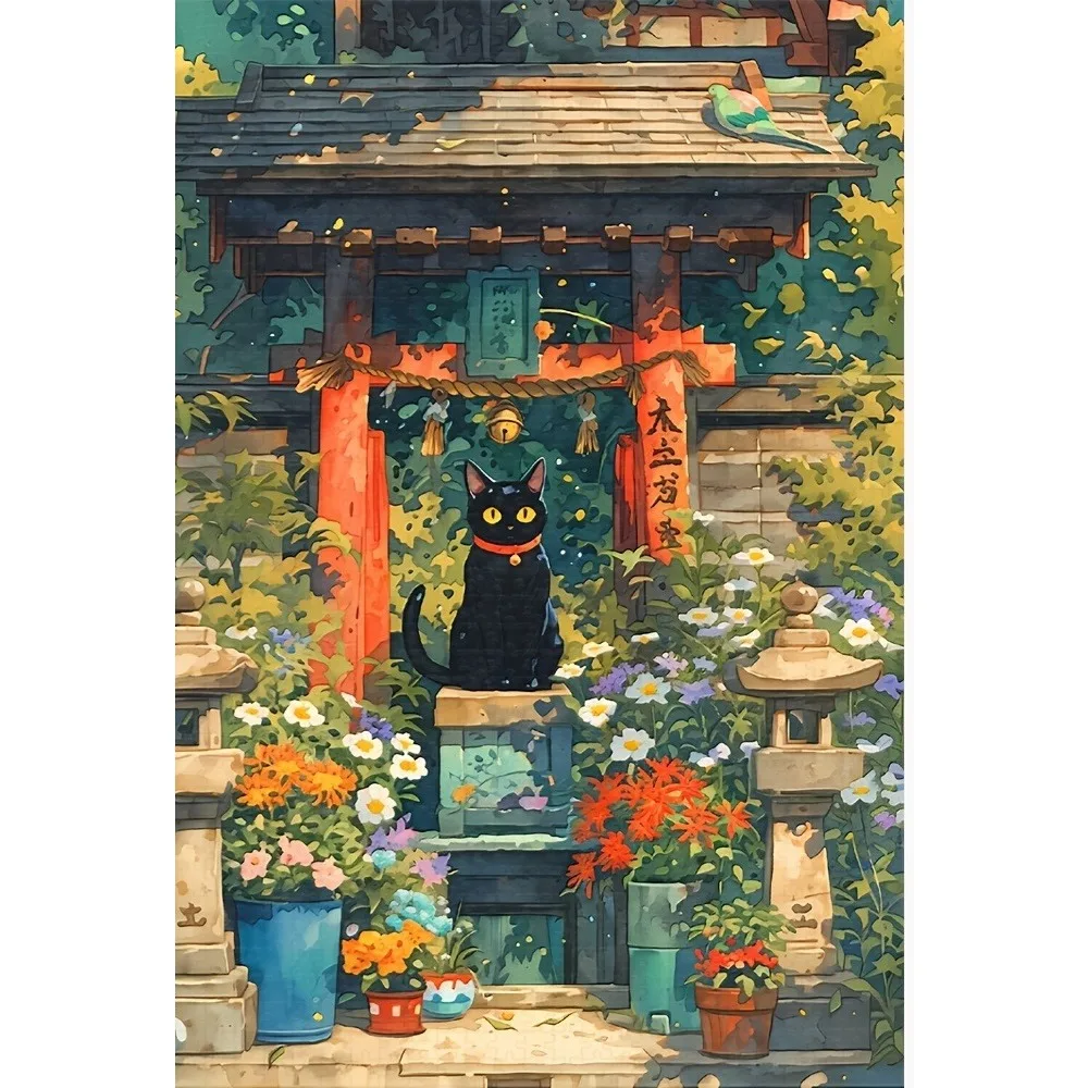 500/1000/1200/2000PCS Puzzles for Adults Cartoon Style Cat Shrine,Jigsaw Puzzles Brain Challenge Game Gift Home Decor
500/1000/1200/2000PCS Puzzles for Adults Cartoon Style Cat Shrine,Jigsaw Puzzles Brain Challenge Game Gift Home Decor