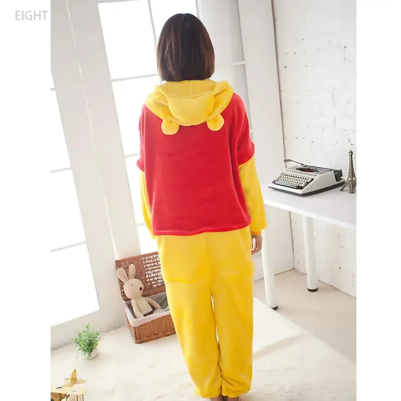 aa26EIGHT UP Winnie Bear, фланелевые пижамы с животными для взрослых, комбинезоны кигуруми, костюмы для косплея, женская и мужская одежда для сна, праздничная одежда 
aa26EIGHT UP Winnie Bear, фланелевые пижамы с животными для взрослых, комбинезоны кигуруми, костюмы для косплея, женская и мужская одежда для сна, праздничная одежда