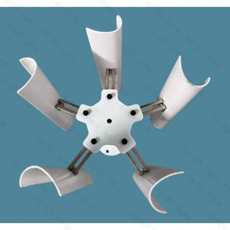 Vertical Axis 5 Blade Wind Turbine Model 3 Phase Permanent Magnet for DIY Night Light
Vertical Axis 5 Blade Wind Turbine Model 3 Phase Permanent Magnet for DIY Night Light