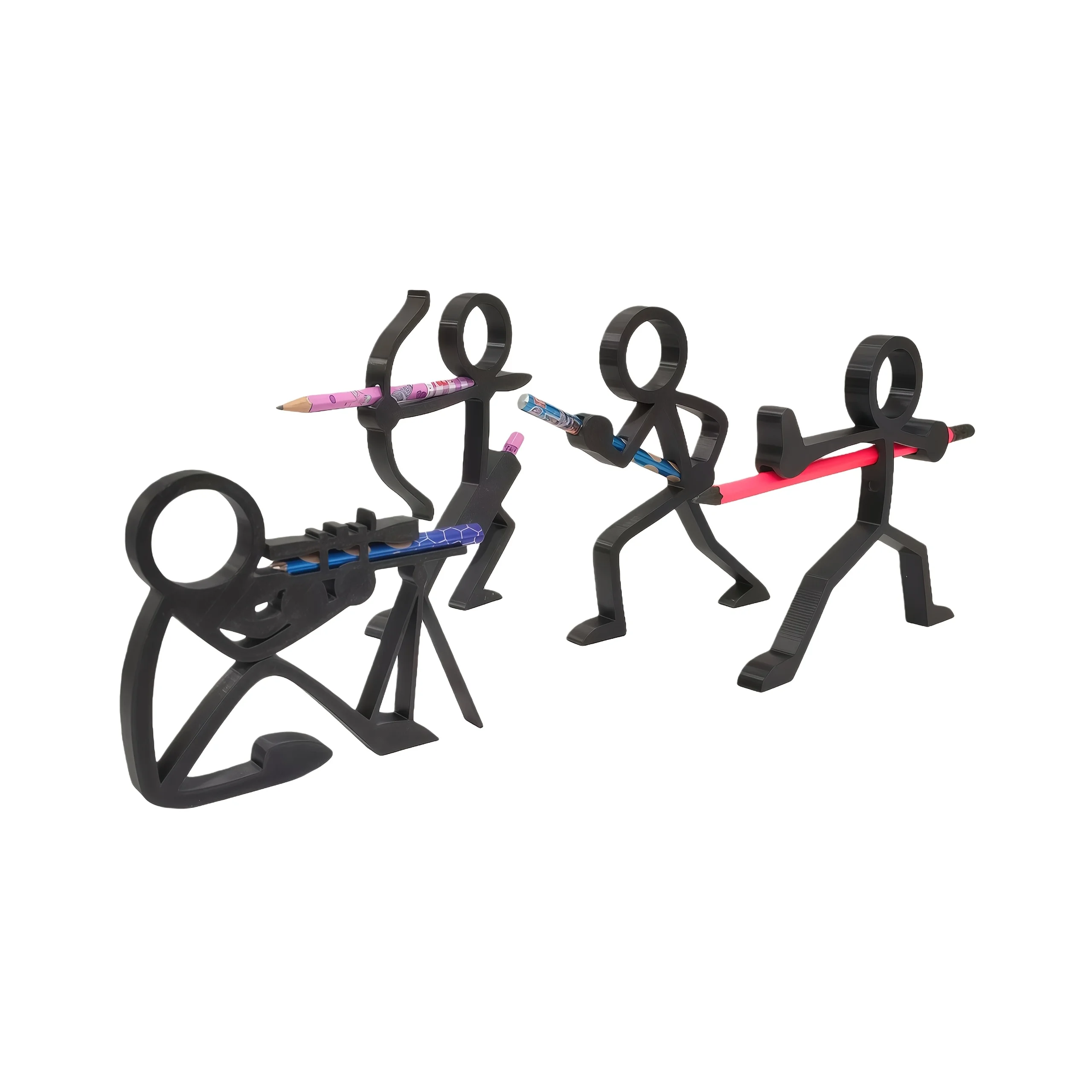 3D Printed Stick Figure Pencil Holders Including Pen Stands Pen Containers Desktop Ornaments Stationery Desktop Sculptures Gifts
3D Printed Stick Figure Pencil Holders Including Pen Stands Pen Containers Desktop Ornaments Stationery Desktop Sculptures Gifts