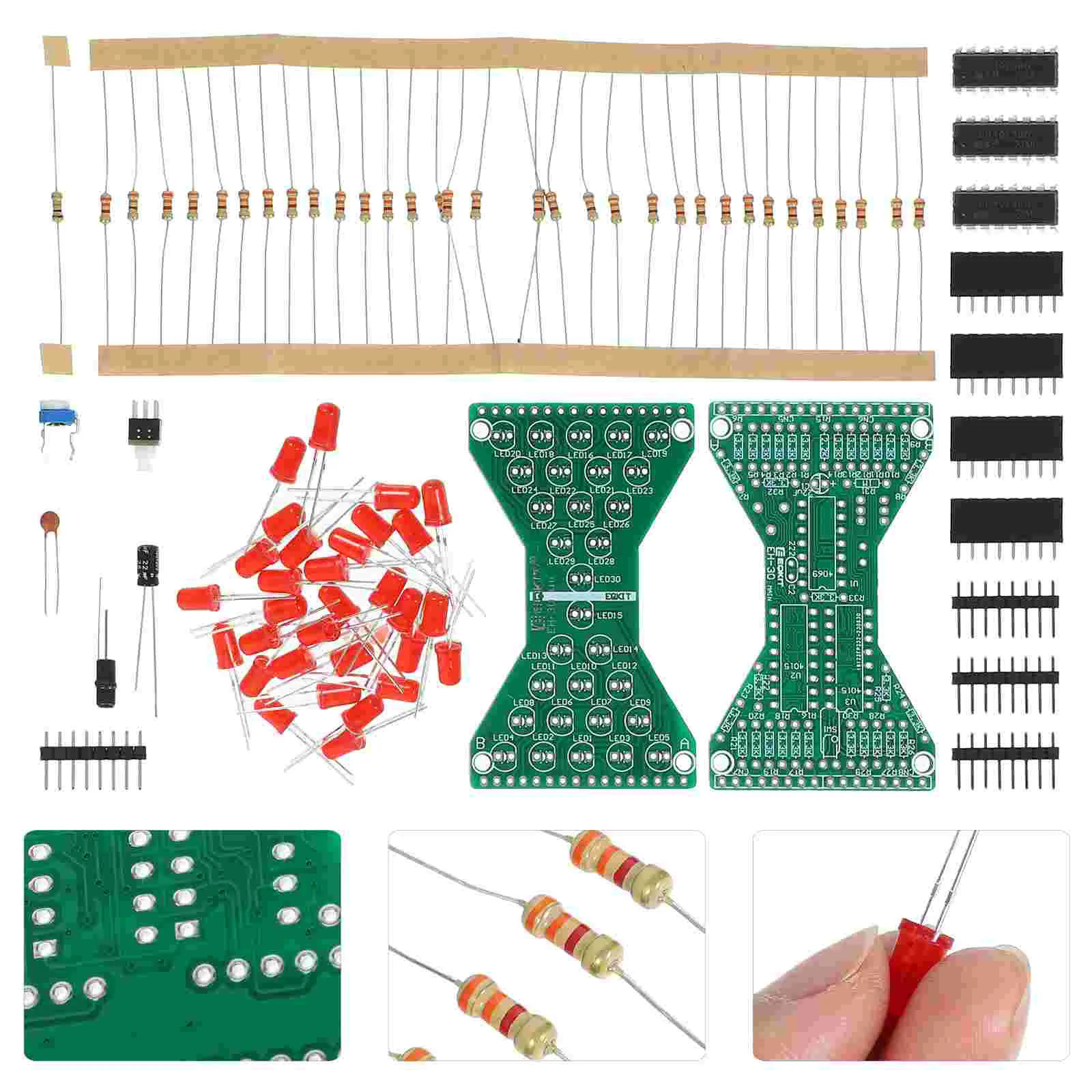 Jewelry Welding Practice Kit Electronics Solder for DIY Hourglass Accessories Helping Hands Soldering Green
Jewelry Welding Practice Kit Electronics Solder for DIY Hourglass Accessories Helping Hands Soldering Green