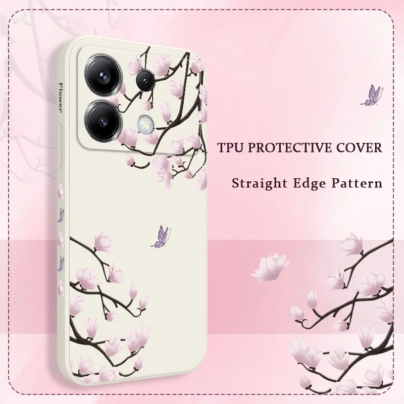 Flower Branch Dance Phone Case For Xiaomi Poco F8 F7 X7 X6 F6 M6 M5 M5S F5 X5 F4 X4 M4 F3 X3 Ultra Pro GT Silicone Cover
Flower Branch Dance Phone Case For Xiaomi Poco F8 F7 X7 X6 F6 M6 M5 M5S F5 X5 F4 X4 M4 F3 X3 Ultra Pro GT Silicone Cover