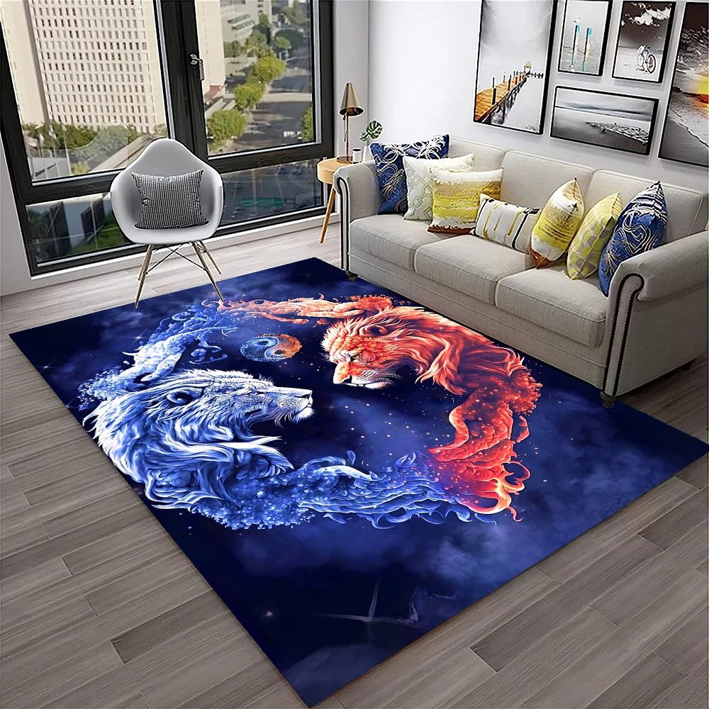 3D Dream Lion Animals Cartoon Carpet Rug for Home Living Room Bedroom Sofa Doormat Decor,Kid Play Area Rug Non-slip Floor Mat
3D Dream Lion Animals Cartoon Carpet Rug for Home Living Room Bedroom Sofa Doormat Decor,Kid Play Area Rug Non-slip Floor Mat