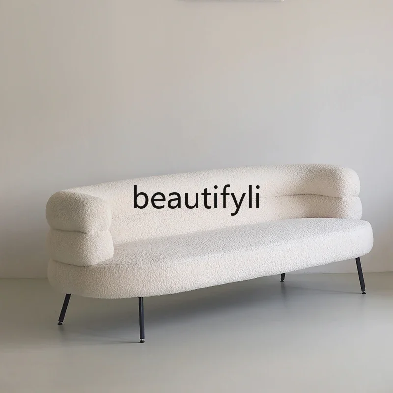 Italian minimalist three-person fabric sofa small apartment living room cream wind straight row living room 2024 new
Italian minimalist three-person fabric sofa small apartment living room cream wind straight row living room 2024 new