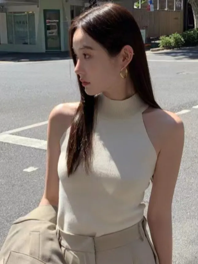 Ele Knitted Neline Vest Women's Slimming Svel Top High-End Feel Inner Wear Summer 2025 Faion Trend
Ele Knitted Neline Vest Women's Slimming Svel Top High-End Feel Inner Wear Summer 2025 Faion Trend