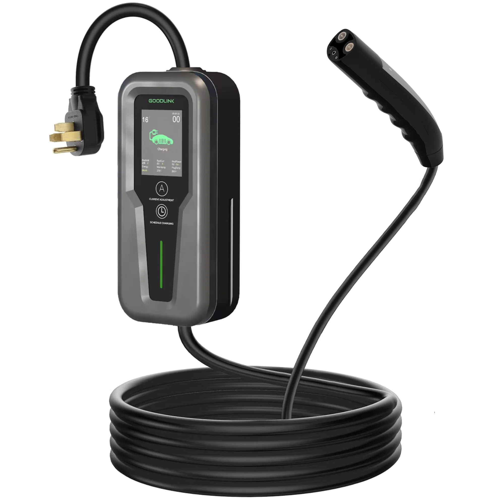 Model A02 9.6kW AC Portable EV Charger, 200-220V Electric Car Charger, Suitable for Home & Outdoor Use
Model A02 9.6kW AC Portable EV Charger, 200-220V Electric Car Charger, Suitable for Home & Outdoor Use