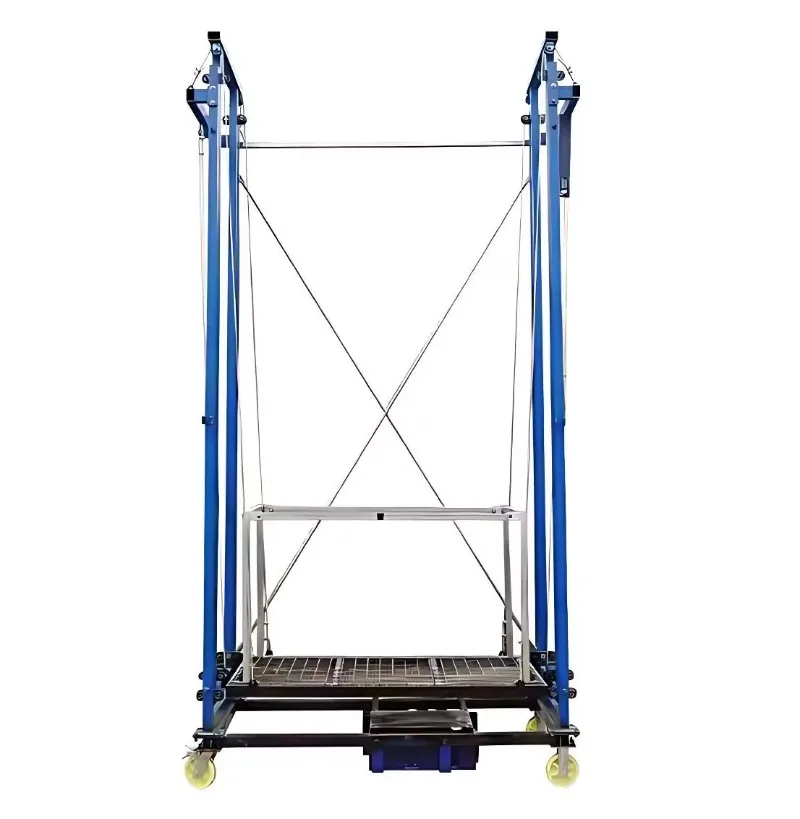 2-12 m Electric Lift Scaffolding Tower Remote-Operated Foldable Platform for Small-Site Building & Decoration Work
2-12 m Electric Lift Scaffolding Tower Remote-Operated Foldable Platform for Small-Site Building & Decoration Work