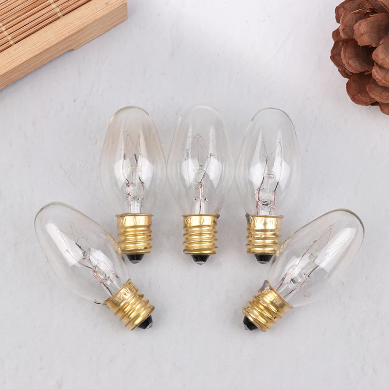 10Pcs E12 120V 7W Transparent Warm Yellow Color Tungsten Lamp Light Bulb For Decoration Salt Rangehood Refrigerator Lamp
10Pcs E12 120V 7W Transparent Warm Yellow Color Tungsten Lamp Light Bulb For Decoration Salt Rangehood Refrigerator Lamp