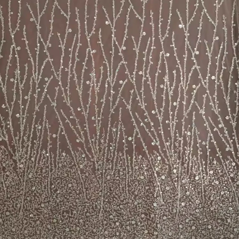 Beaded Sequined Embroidered Lace Mesh Fabric for DIY Sewing Wedding Dress Garment Accessories Clothing Fashion Material Cloth
Beaded Sequined Embroidered Lace Mesh Fabric for DIY Sewing Wedding Dress Garment Accessories Clothing Fashion Material Cloth