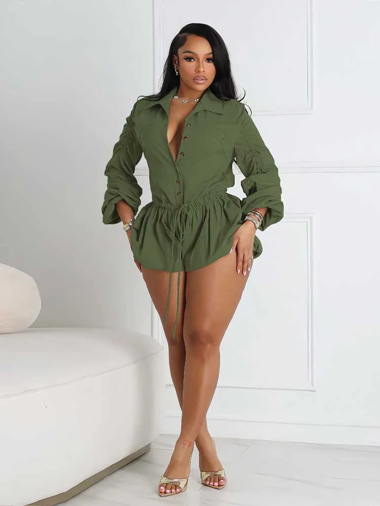 Summer Clothes for Women One Piece Jumpsuit Shorts Elastic Waist Slimming Jumpsuit Lantern Pants Solid Color Sexy Jumpsuit
Summer Clothes for Women One Piece Jumpsuit Shorts Elastic Waist Slimming Jumpsuit Lantern Pants Solid Color Sexy Jumpsuit