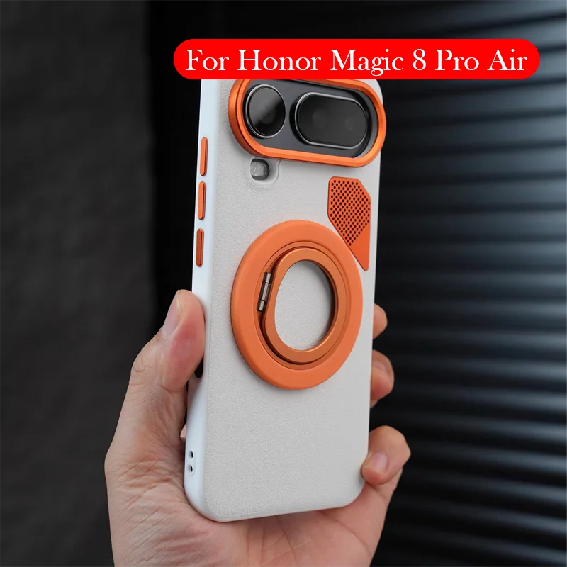 Bracket Case For Honor Magic 8 Pro Air Wireless Charging Back Cover Case for HON
Bracket Case For Honor Magic 8 Pro Air Wireless Charging Back Cover Case for HON