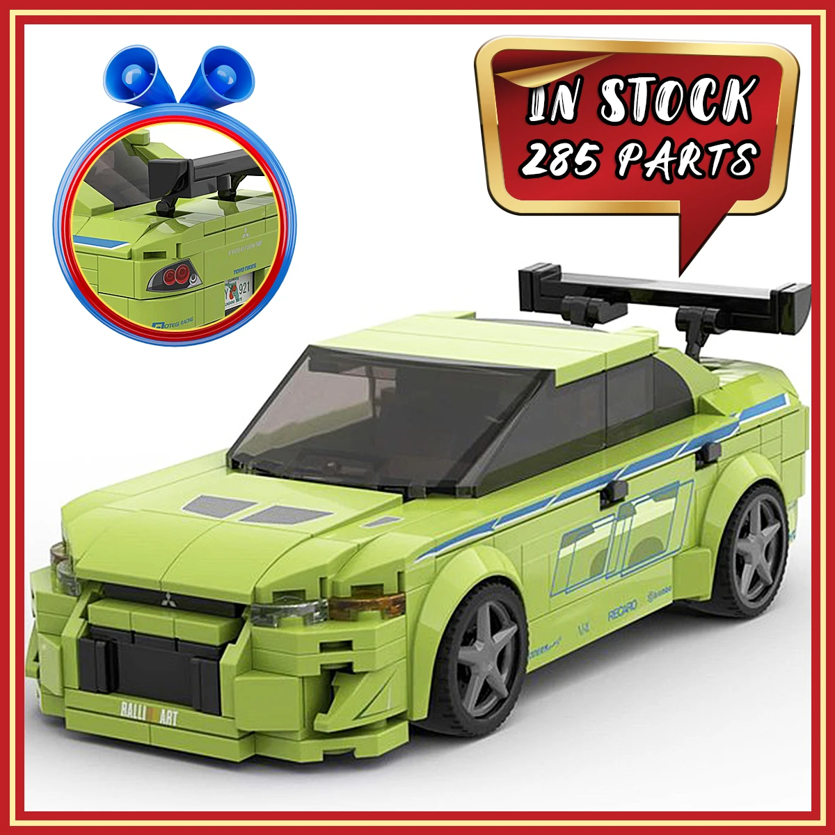 Advanced Rally Sports Car Building Blocks Model Kit, MOC-150197 DIY Assembly Car Set, Creative Display Toy Gift for Kids Boys
Advanced Rally Sports Car Building Blocks Model Kit, MOC-150197 DIY Assembly Car Set, Creative Display Toy Gift for Kids Boys