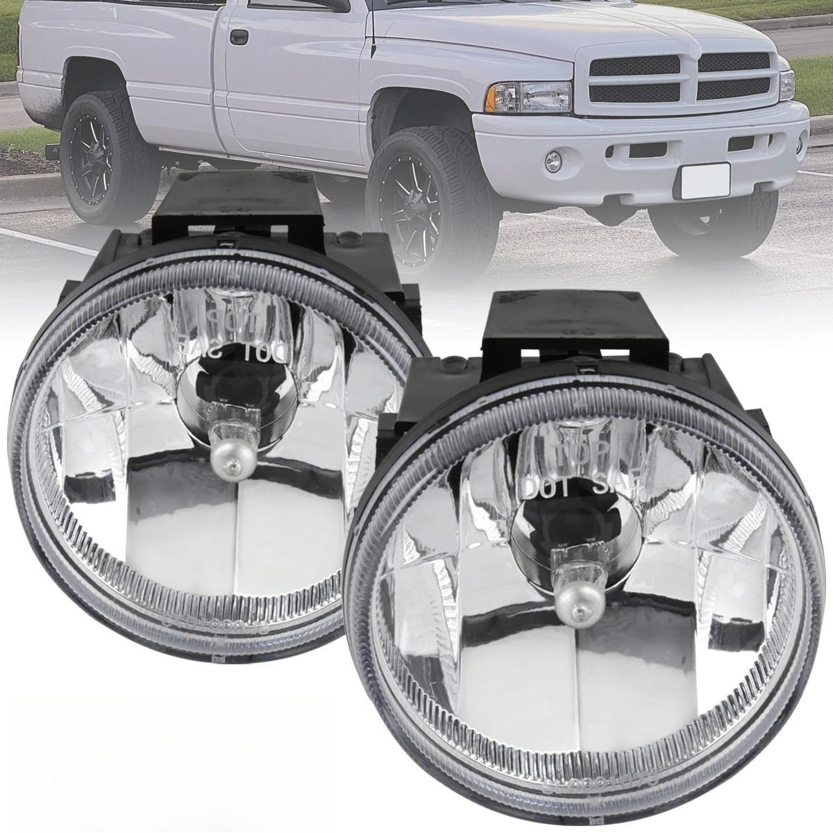 Fog Lights Fits 1999-2002 Dodge Ram Sport Package Bumper Lamps Pair Left+Right
Fog Lights Fits 1999-2002 Dodge Ram Sport Package Bumper Lamps Pair Left+Right