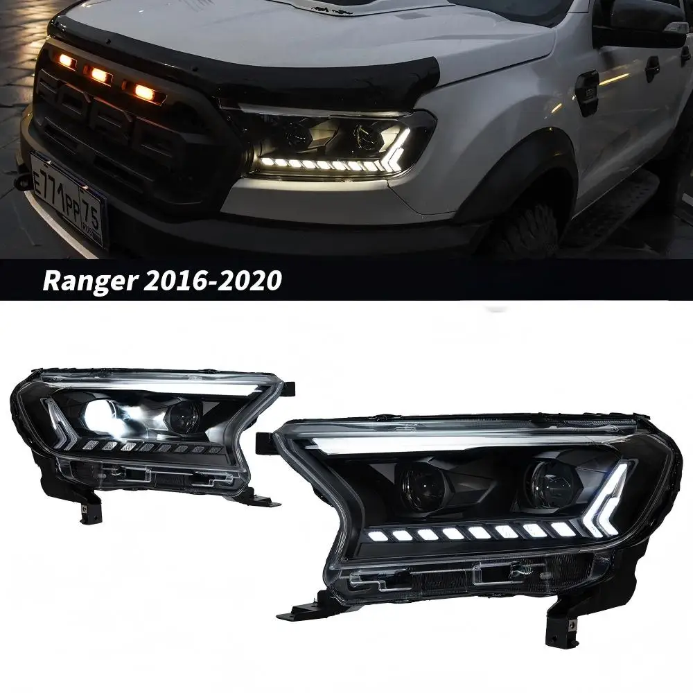 Для Ford Ranger Everest 2015-2021 T7 T8: Заводские светодиодные фары (LED)
Для Ford Ranger Everest 2015-2021 T7 T8: Заводские светодиодные фары (LED)