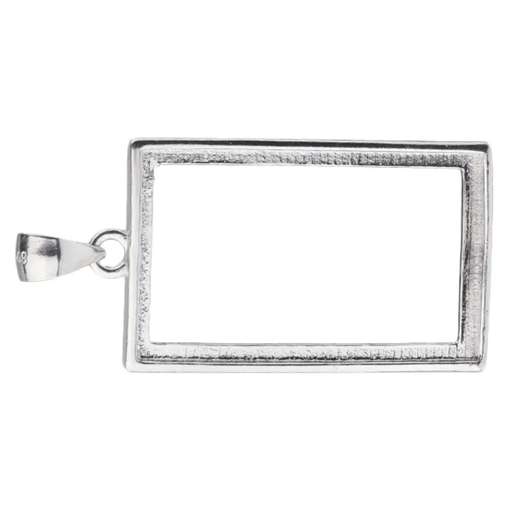Square Open Back Bezel Pendants Hollow Frame Blanks Silver Jewelry Making Crafts DIY Birthday Gifts Charm Accessories
Square Open Back Bezel Pendants Hollow Frame Blanks Silver Jewelry Making Crafts DIY Birthday Gifts Charm Accessories