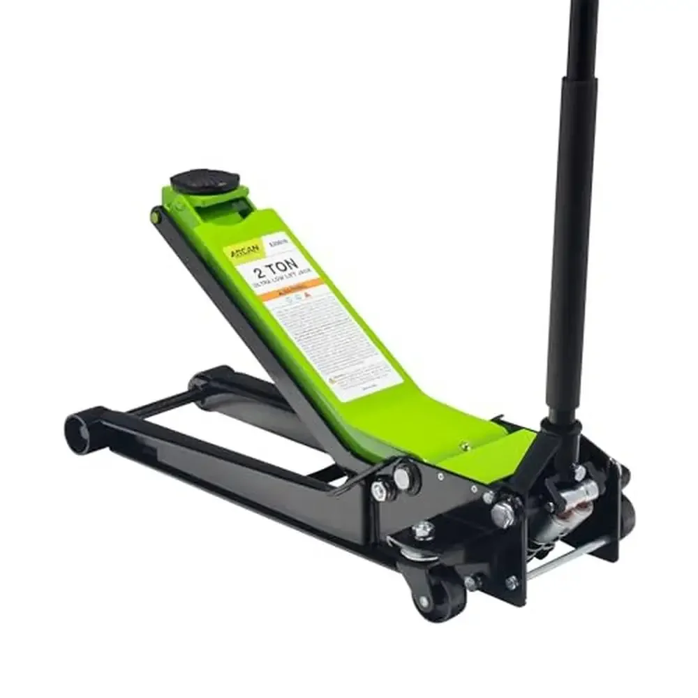 Extra Long Reach Low Profile Steel Floor Jack 2 Ton Universal Joint Control Dual Pump Piston 32" Chassis Vehicle Protection
Extra Long Reach Low Profile Steel Floor Jack 2 Ton Universal Joint Control Dual Pump Piston 32" Chassis Vehicle Protection