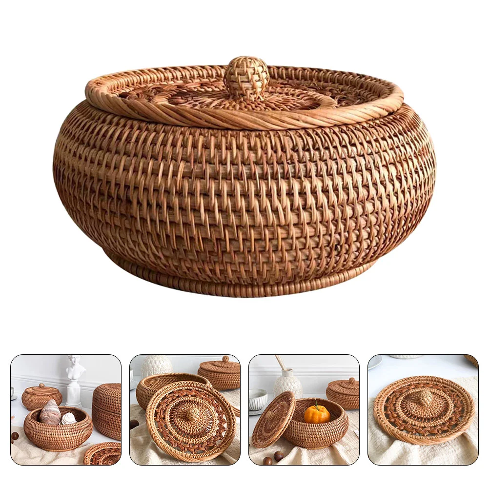 Rattan Design Candy Storage Box Handmade Basket Dessert Candy Storage Holder rattan storage basket Woven Basket
Rattan Design Candy Storage Box Handmade Basket Dessert Candy Storage Holder rattan storage basket Woven Basket