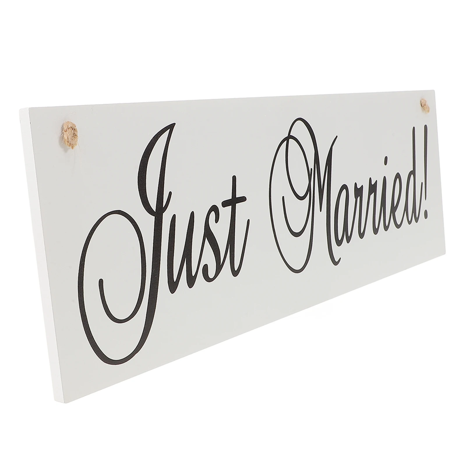 Wooden Wedding JUST MARRIED 40x14x0 9cm White Black Hanging Twine Ceremony Wooden Hanging Sign Party Supplies Festive Decor
Wooden Wedding JUST MARRIED 40x14x0 9cm White Black Hanging Twine Ceremony Wooden Hanging Sign Party Supplies Festive Decor