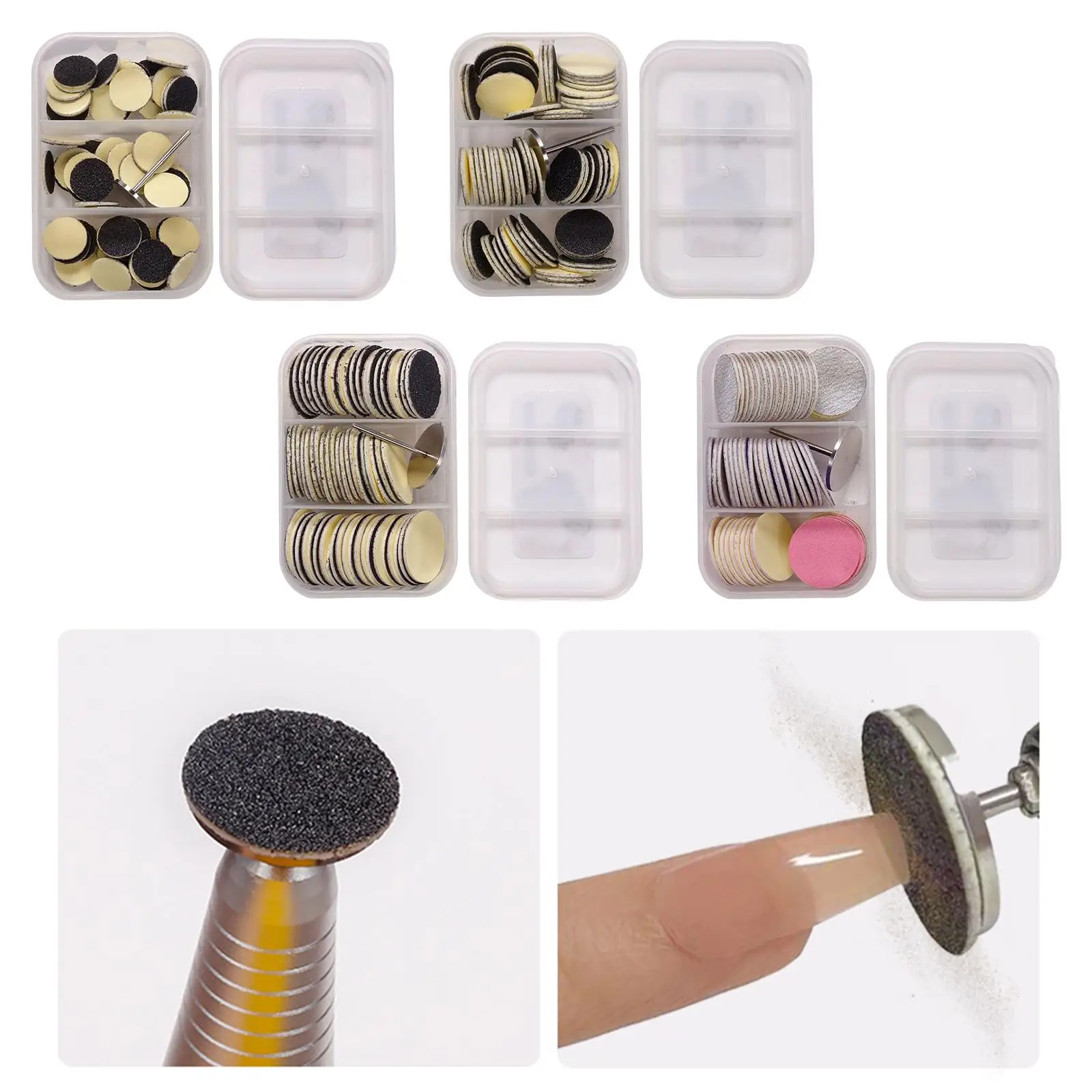 60 Count Replacement Sanding Discs with Storage Case for Electric Foot Rasp Tools
60 Count Replacement Sanding Discs with Storage Case for Electric Foot Rasp Tools