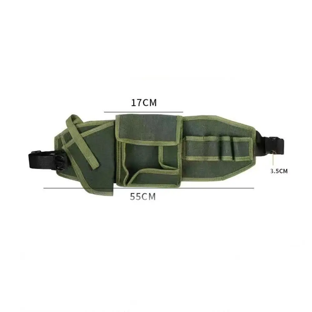 Wear-resistant Tool Waist Bag Waterproof Oxford Cloth Tool Belt Thickened Large Capacity Electrician Tool Bag
Wear-resistant Tool Waist Bag Waterproof Oxford Cloth Tool Belt Thickened Large Capacity Electrician Tool Bag