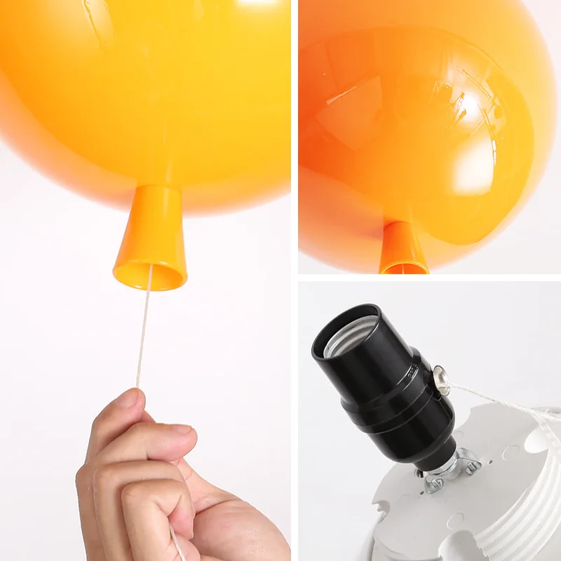 Creative Color Balloon Lamp Designer Acrylic LED Lights Warm Simple Ceiling Light For Living Room Bedroom Baby Room Decor
Creative Color Balloon Lamp Designer Acrylic LED Lights Warm Simple Ceiling Light For Living Room Bedroom Baby Room Decor