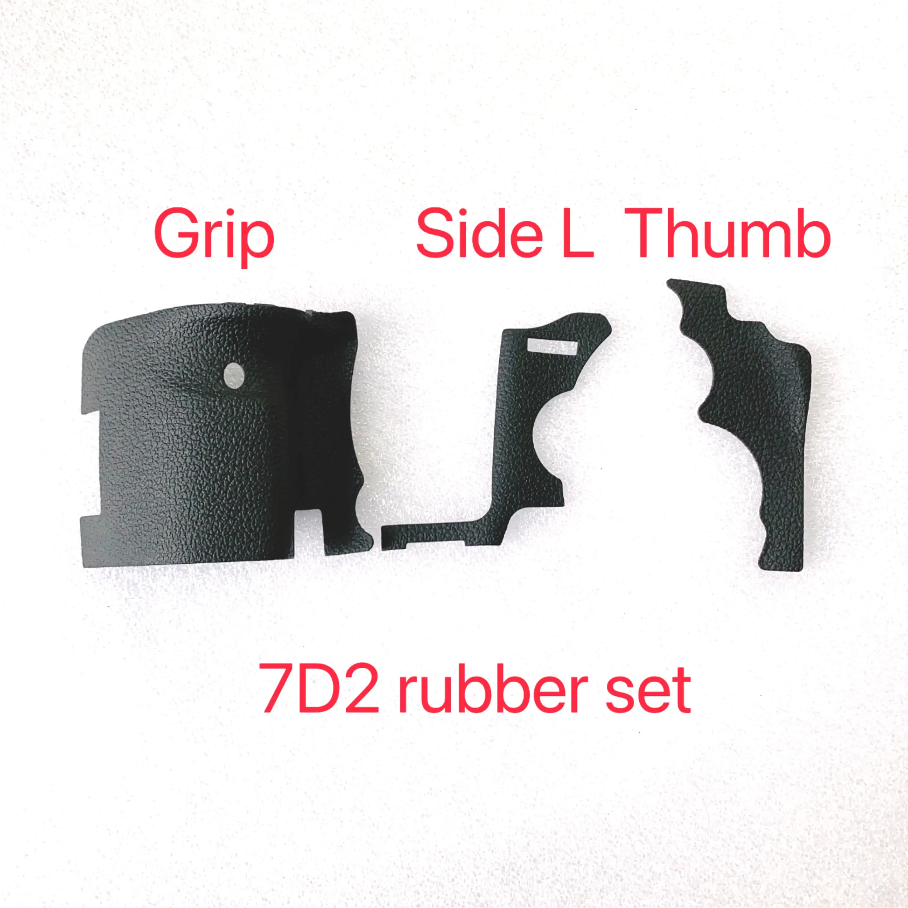 New Original Rubber Set for Canon EOS 7D2 7D Mark ii Grip Hands Rubber/Side Left Rubber/Thumb Rubber
New Original Rubber Set for Canon EOS 7D2 7D Mark ii Grip Hands Rubber/Side Left Rubber/Thumb Rubber
