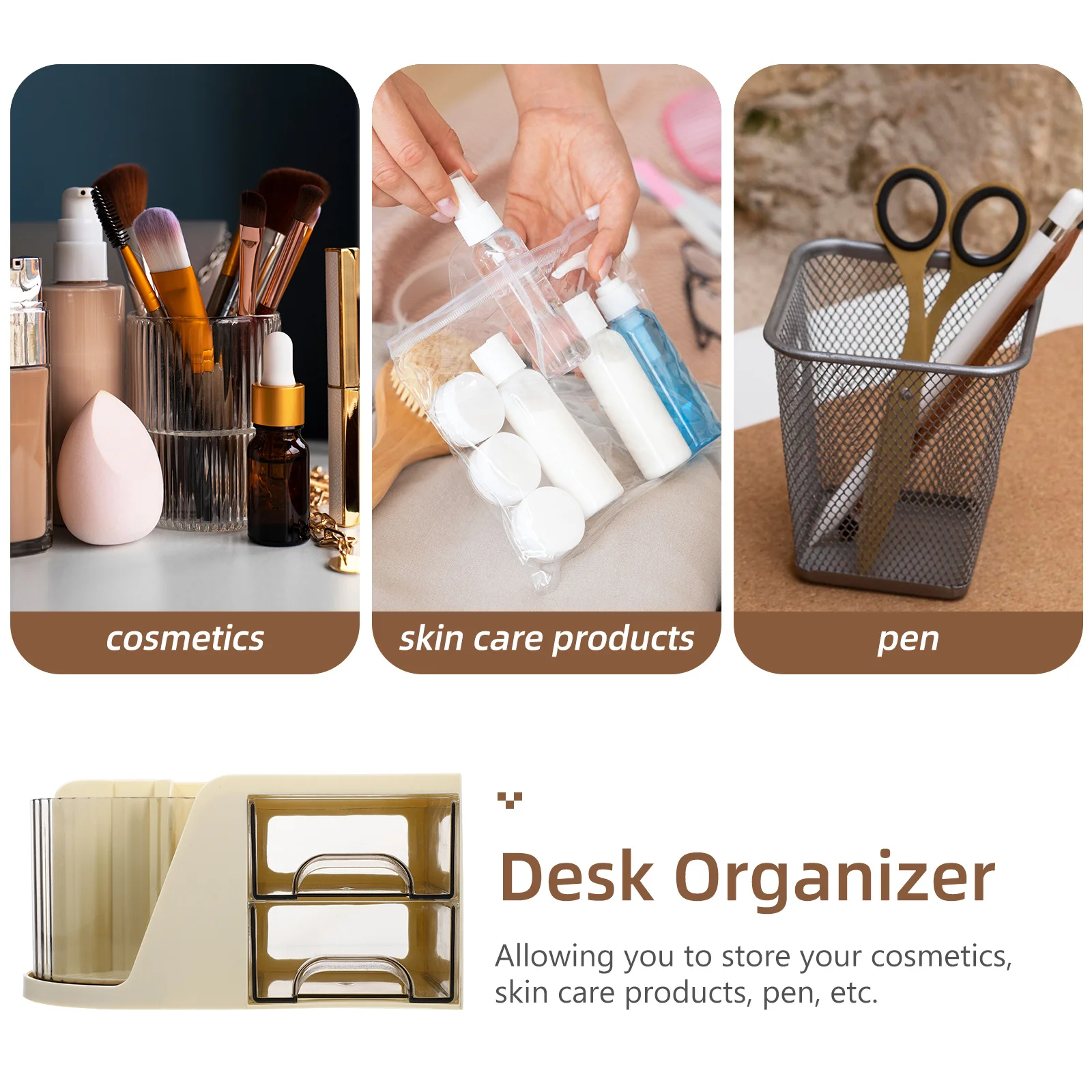 Multifunctional Pen Holder Desktop Organizer Compact Design Drawer Storage Box for Office School Desk Stylish Stationery Rack
Multifunctional Pen Holder Desktop Organizer Compact Design Drawer Storage Box for Office School Desk Stylish Stationery Rack