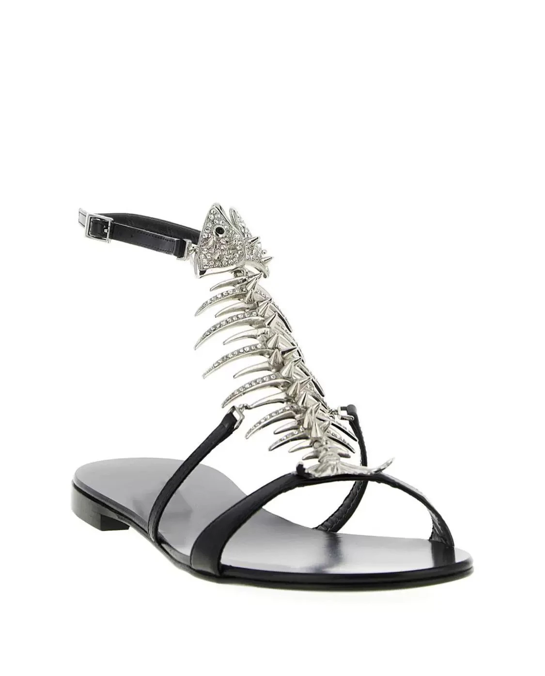 2026 Spring/Summer New Women's Fishbone Rhinestone Embellished Sandals Flat Round Toe Ankle Strap Modern Casual Sandals
2026 Spring/Summer New Women's Fishbone Rhinestone Embellished Sandals Flat Round Toe Ankle Strap Modern Casual Sandals