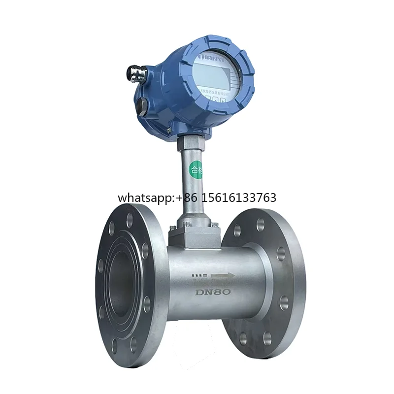 DN15-1600 Steam Air Flow Measuring Tools Vortex Street FlowMeter Sensor Rs485 Digital Display Battery Flanged Vortex Flow Meter
DN15-1600 Steam Air Flow Measuring Tools Vortex Street FlowMeter Sensor Rs485 Digital Display Battery Flanged Vortex Flow Meter