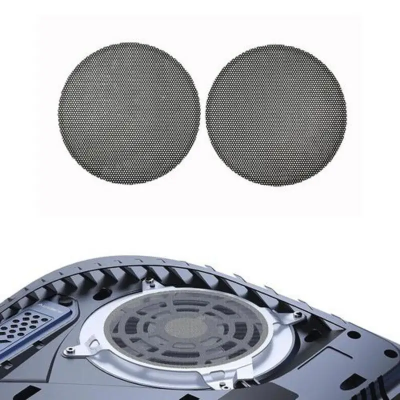 2pcs Fan Dust Filter For PS5 Breathable Ventilation Dustproof Mesh Case Cover with Cleaning Brush for PS5 Slim Game Console
2pcs Fan Dust Filter For PS5 Breathable Ventilation Dustproof Mesh Case Cover with Cleaning Brush for PS5 Slim Game Console