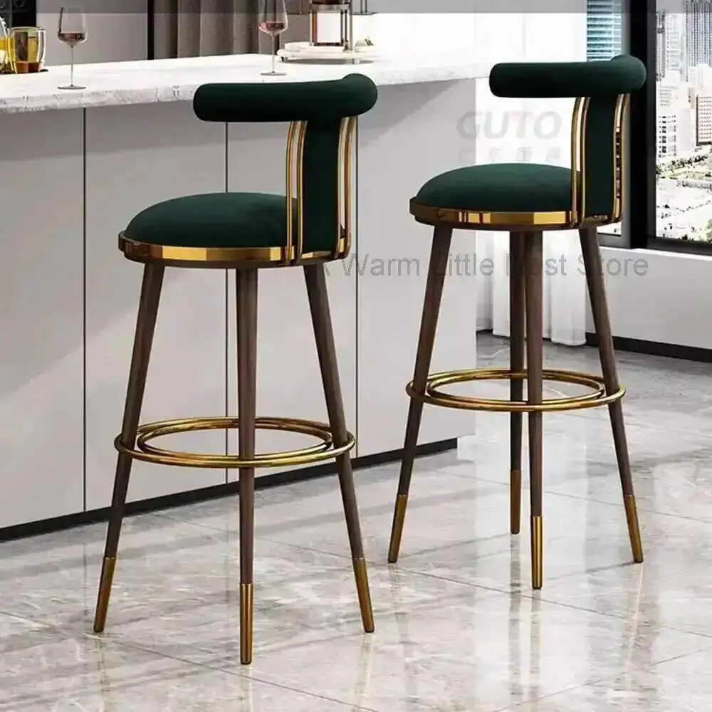 Vanity Designer Chair Luxury Reception Bar Minimalist Fashion High Chairs Comfortable Banquet Tabourets De Bar Home Furniture
Vanity Designer Chair Luxury Reception Bar Minimalist Fashion High Chairs Comfortable Banquet Tabourets De Bar Home Furniture