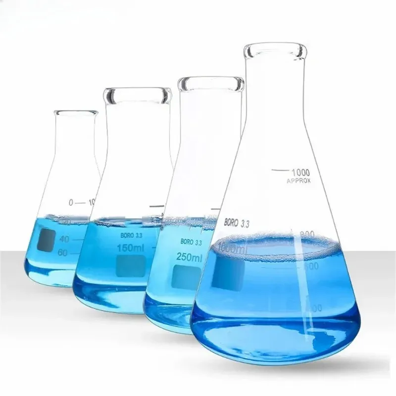 Borosilicate Thickened Erlenmeyer Flask, High Temperature Resistant
Borosilicate Thickened Erlenmeyer Flask, High Temperature Resistant