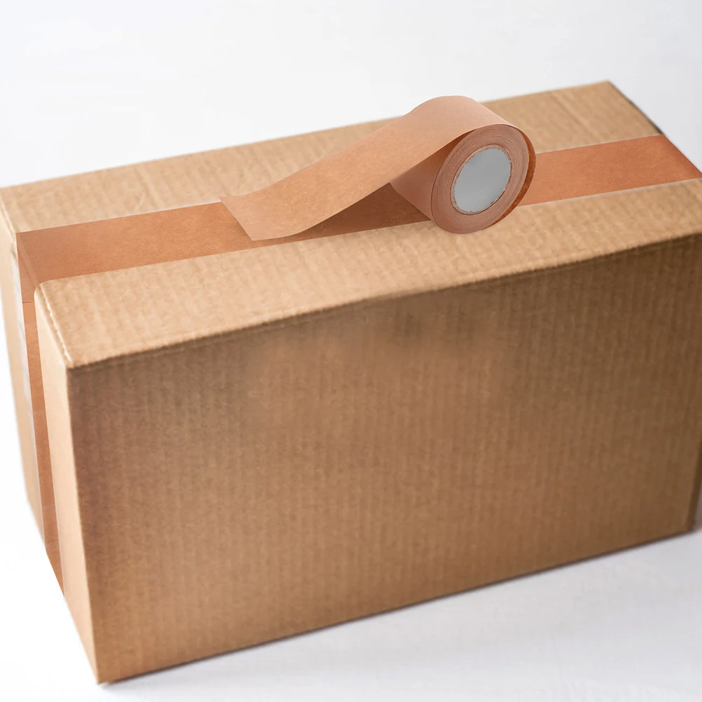 3 Rolls Heavy Duty Kraft Paper Tape for Packing Boxes Strong Adhesion Writable Seal DIY Shipping Multiuse Packaging
3 Rolls Heavy Duty Kraft Paper Tape for Packing Boxes Strong Adhesion Writable Seal DIY Shipping Multiuse Packaging