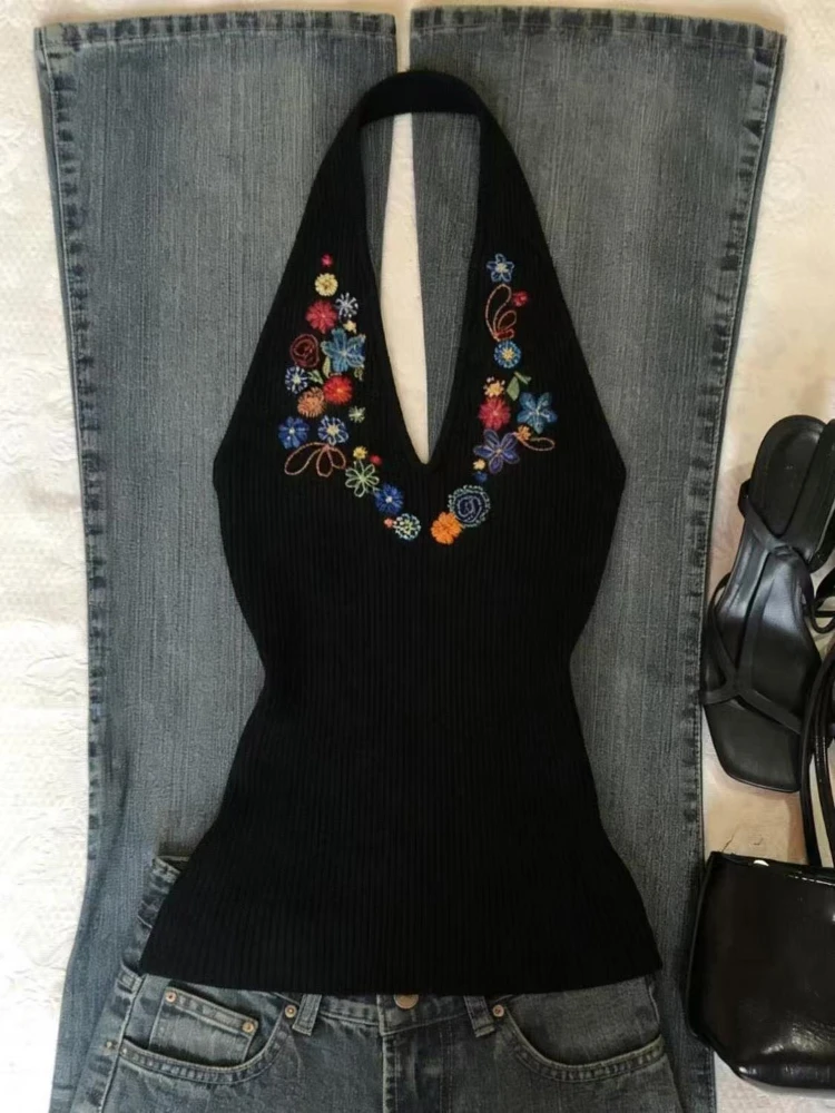 Сексуальные женские топы с цветочным принтом в стиле Y2K: винтажные укороченные майки, эстетичные топы-халтеры и майки-слипы для женщин
Сексуальные женские топы с цветочным принтом в стиле Y2K: винтажные укороченные майки, эстетичные топы-халтеры и майки-слипы для женщин