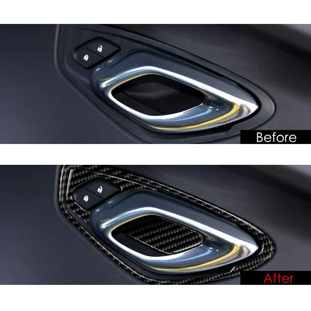 ABHX-Накладки на дверные ручки и рамки из карбона для Chevrolet Camaro 2016-2020, наклейки на дверные чаши, накладки на замки дверей
ABHX-Накладки на дверные ручки и рамки из карбона для Chevrolet Camaro 2016-2020, наклейки на дверные чаши, накладки на замки дверей