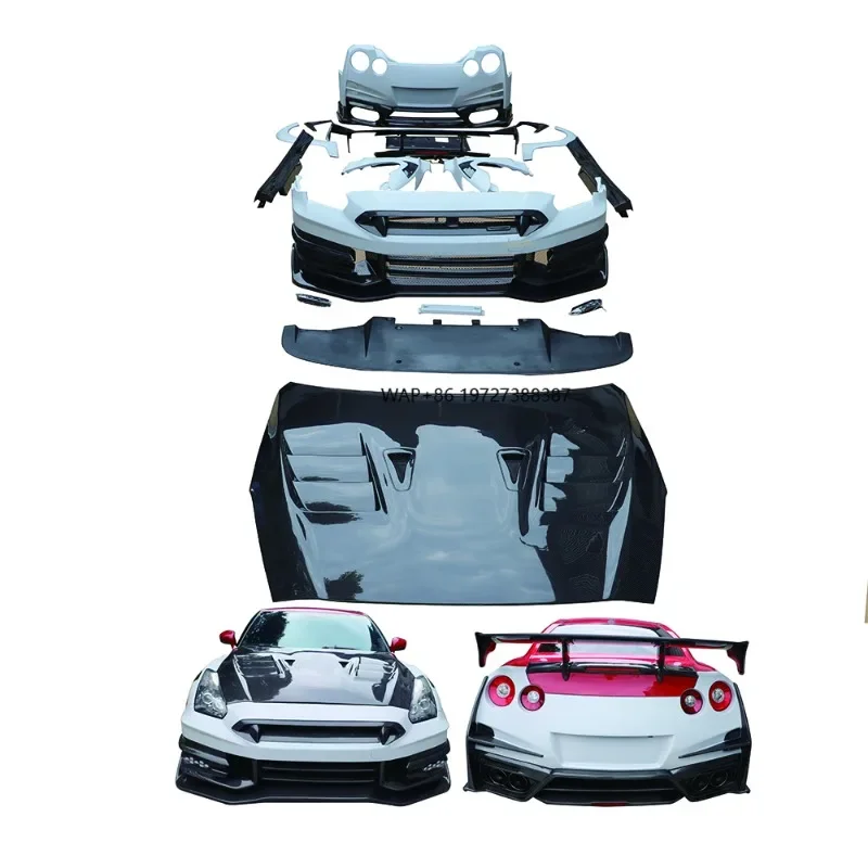 For GTR35 to 2024 Style Exterior Conversion Kit - Premium Supercar Tuning Parts
For GTR35 to 2024 Style Exterior Conversion Kit - Premium Supercar Tuning Parts