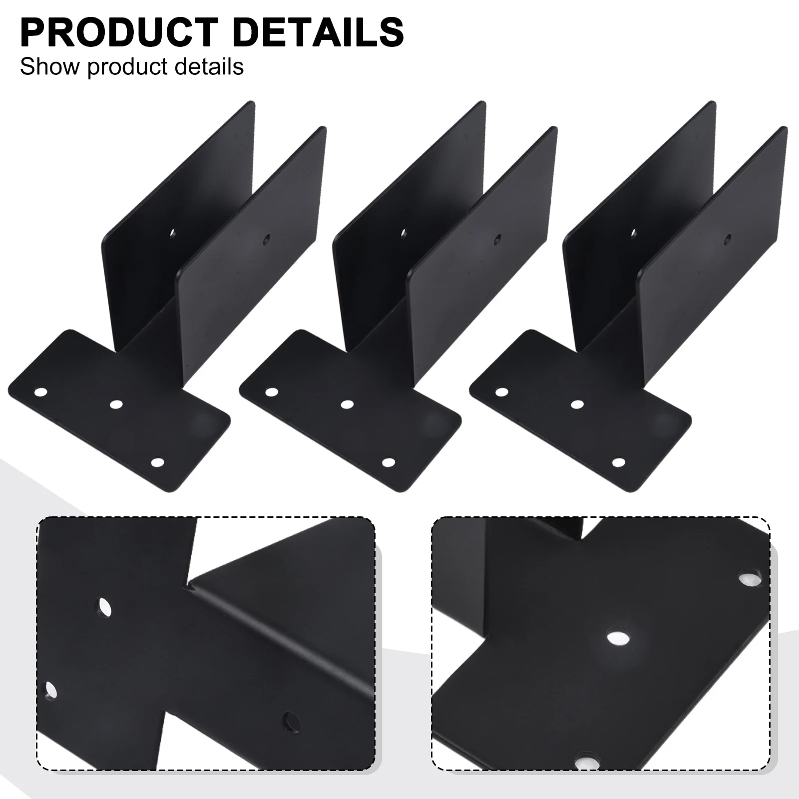 4pcs Pergola Side Top Mount Bracket Upper Joint Timer Lumber Kit For Gazebo Carbon Steel 6-11/16 X 4 X 3 Inch For Gazebos
4pcs Pergola Side Top Mount Bracket Upper Joint Timer Lumber Kit For Gazebo Carbon Steel 6-11/16 X 4 X 3 Inch For Gazebos