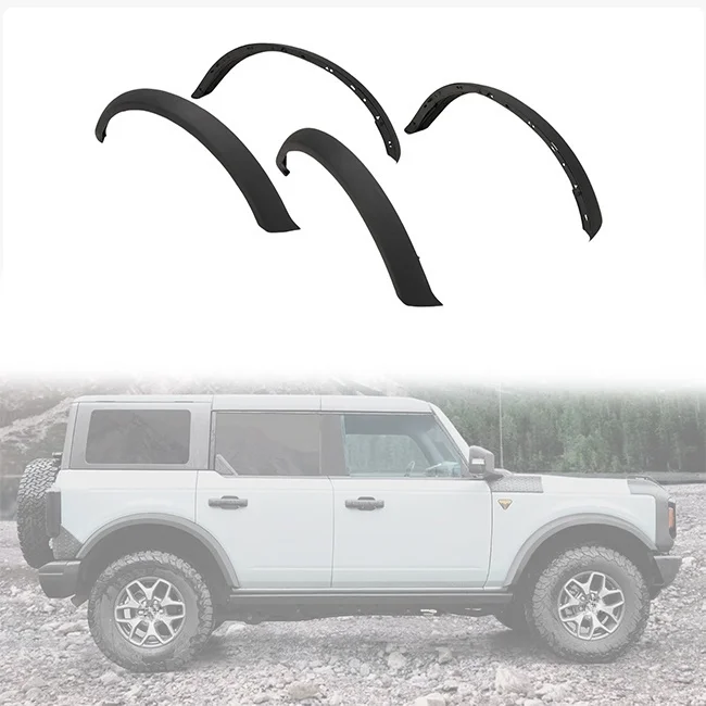 LUMA Offroad OEM 4pcs Fender Flares Mud Guards For Ford Bronco 2021+ 2/4 Door Raptor Accessories
LUMA Offroad OEM 4pcs Fender Flares Mud Guards For Ford Bronco 2021+ 2/4 Door Raptor Accessories