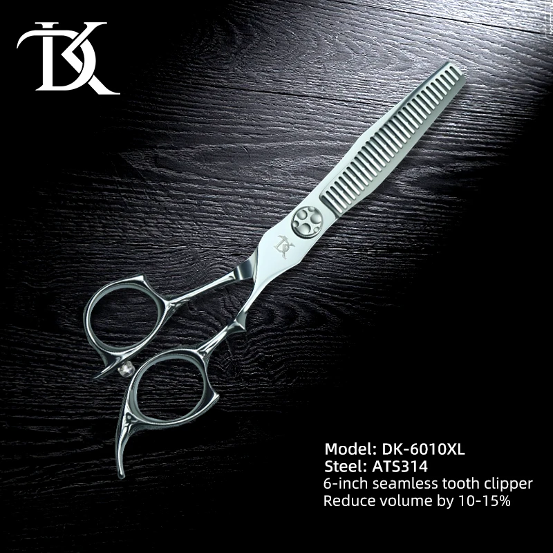 DK Tomahawk series 440c Stainless Steel Scissor Titan 3D Scissors Professional barber Hairdressing Shears Hair Cutting Machine
DK Tomahawk series 440c Stainless Steel Scissor Titan 3D Scissors Professional barber Hairdressing Shears Hair Cutting Machine