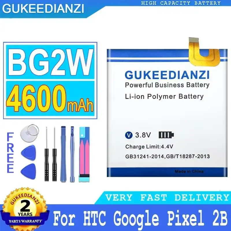 BG2W G011A-B долговечный аккумулятор для мобильного телефона для HTC Google Pixel 2B 2 Muski Safe 4600 мАч
BG2W G011A-B долговечный аккумулятор для мобильного телефона для HTC Google Pixel 2B 2 Muski Safe 4600 мАч