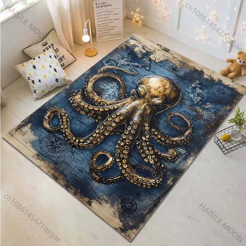Multiple sizes Vintage octopus map background Carpet for Living Room Bedroom Sofa Home Decor Rus Non-slip Floor Mat Luxury Gift
Multiple sizes Vintage octopus map background Carpet for Living Room Bedroom Sofa Home Decor Rus Non-slip Floor Mat Luxury Gift