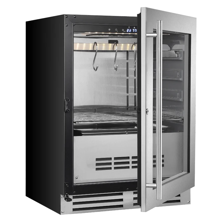 Beef Drying Chiller Cooler for Steak Fridge Display Meat Ageing Cheese Fridge Household Commercial Salami Display Fridge 
Beef Drying Chiller Cooler for Steak Fridge Display Meat Ageing Cheese Fridge Household Commercial Salami Display Fridge