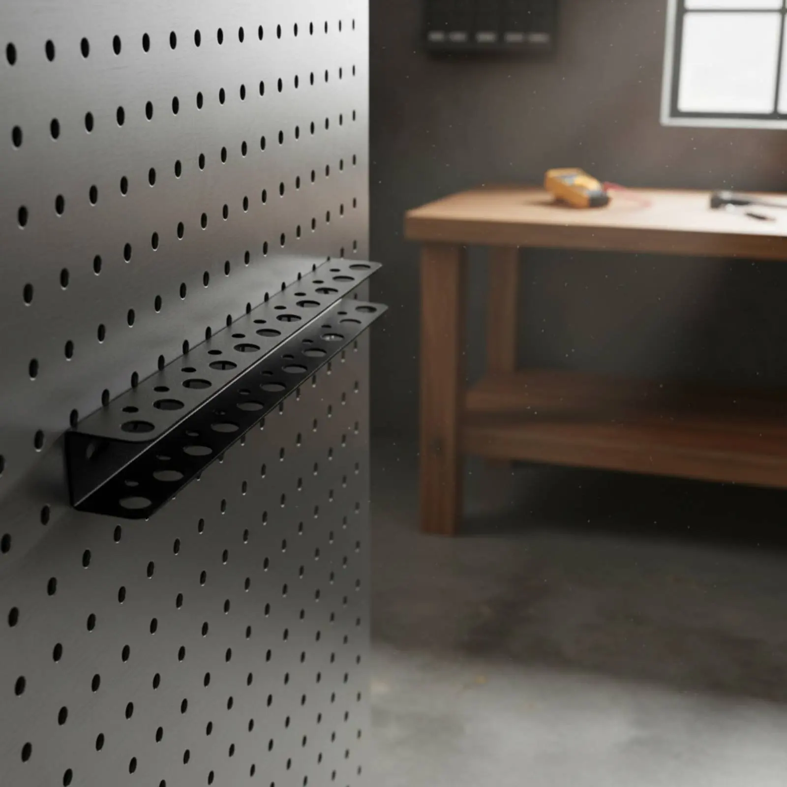 Wall Mounted Pegboard Organizer Long-Lasting Metal Pegboard Tool Board Hardware Organizer Rack Heavy Duty Wall Mounted Tool Rack
Wall Mounted Pegboard Organizer Long-Lasting Metal Pegboard Tool Board Hardware Organizer Rack Heavy Duty Wall Mounted Tool Rack