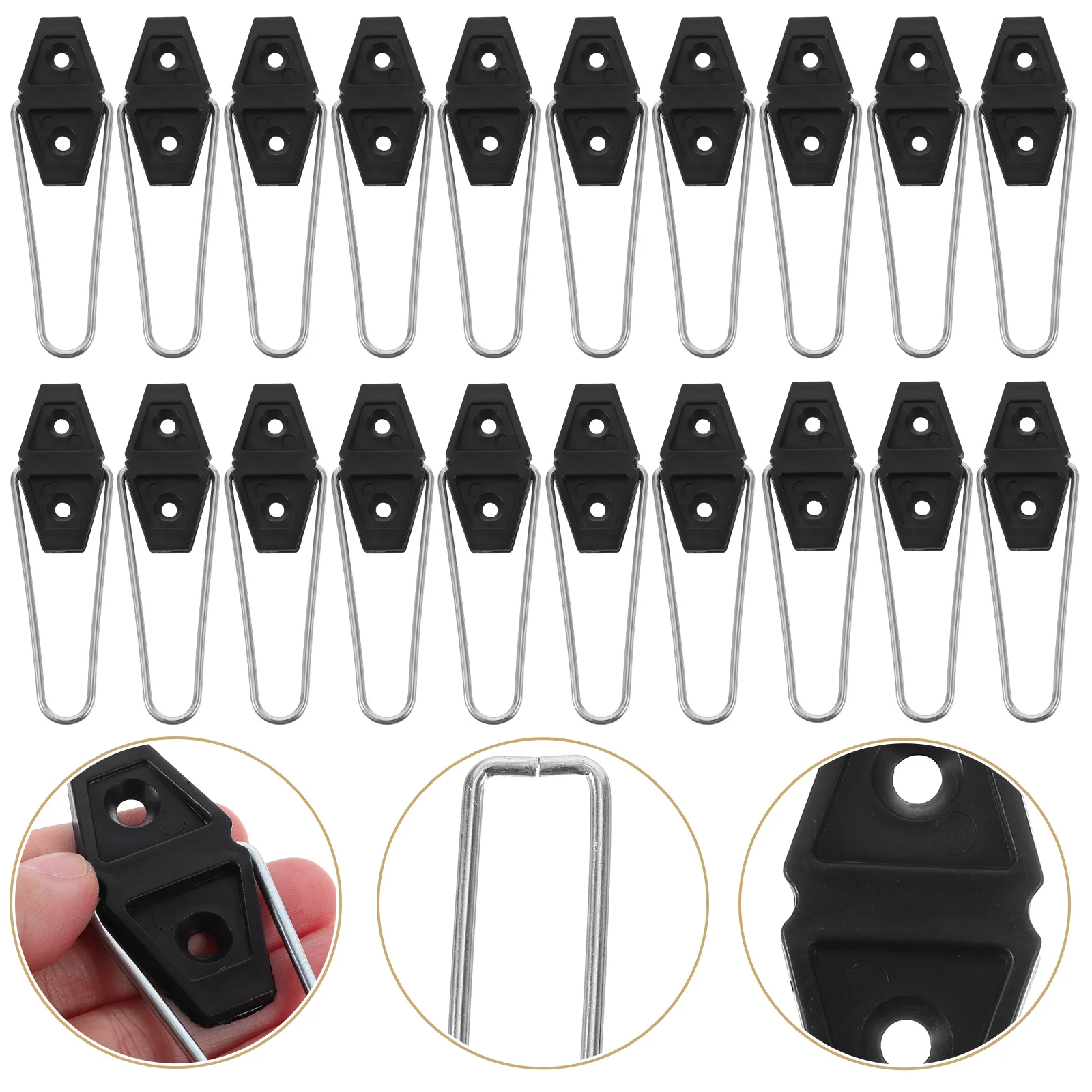 30 Pcs Easel Rotary Tool Sail Shade Fixing Kit Iron Picture Frame Back Pedestals
30 Pcs Easel Rotary Tool Sail Shade Fixing Kit Iron Picture Frame Back Pedestals
